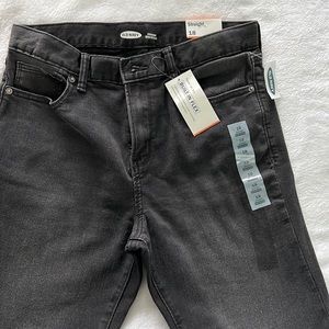 NWT Old Navy straight, built in flex-jeans size 18- gray